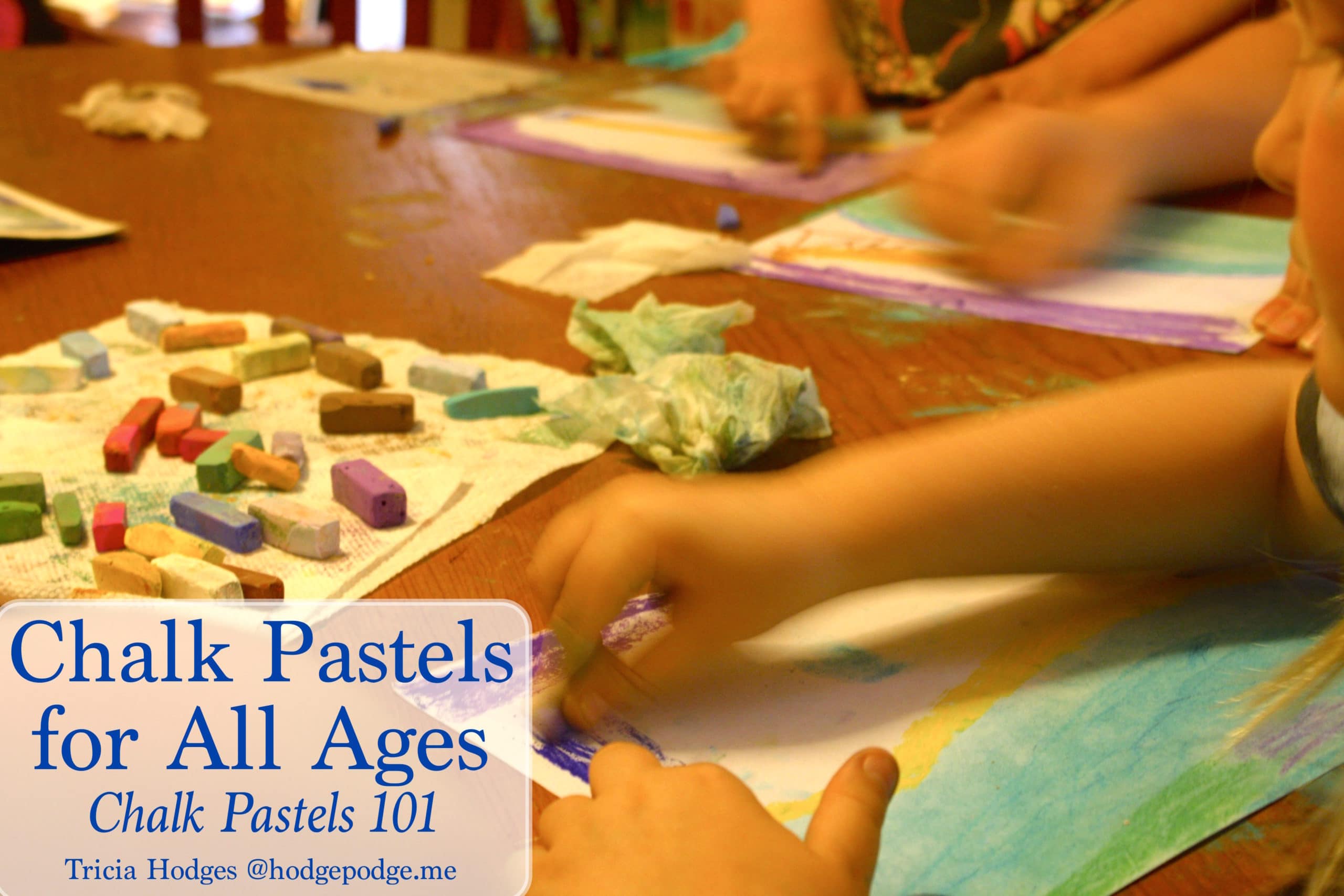 You ARE an Artist: Chalk Pastels for All Ages