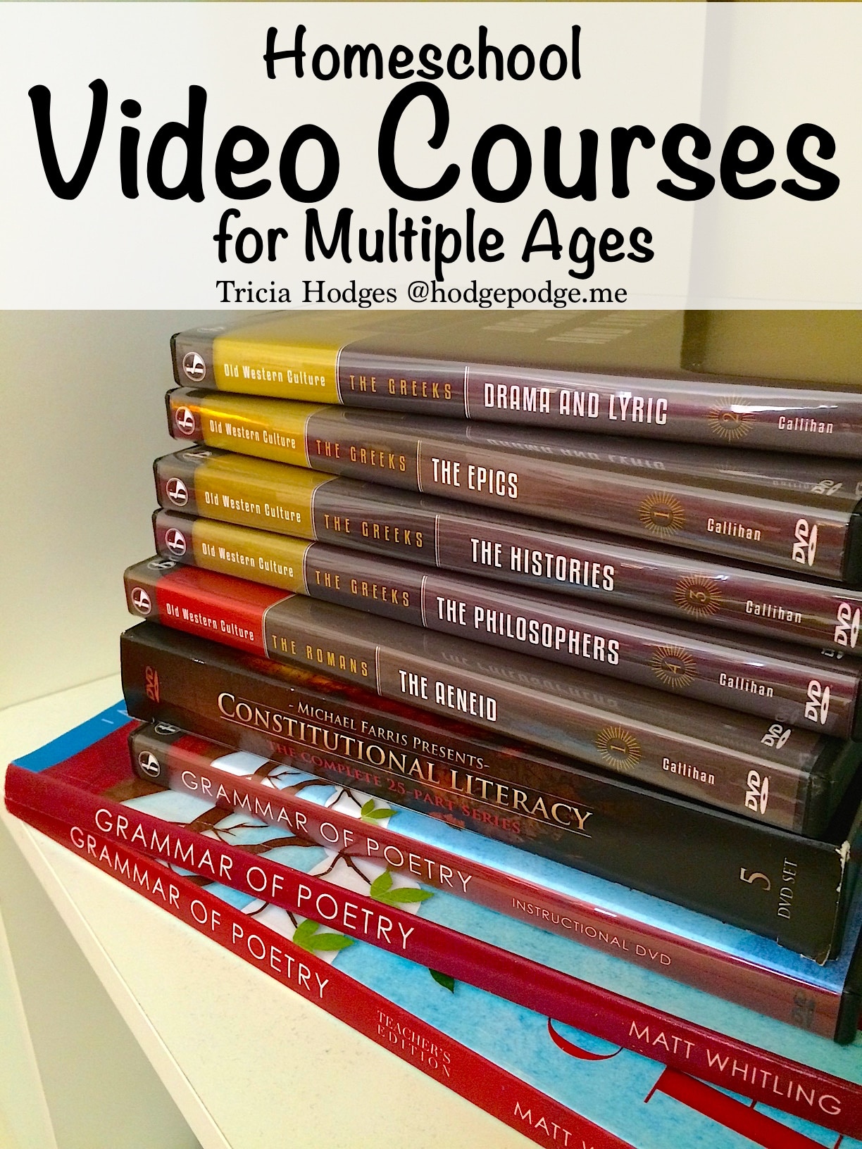 Homeschool Video Courses for Multiple Ages