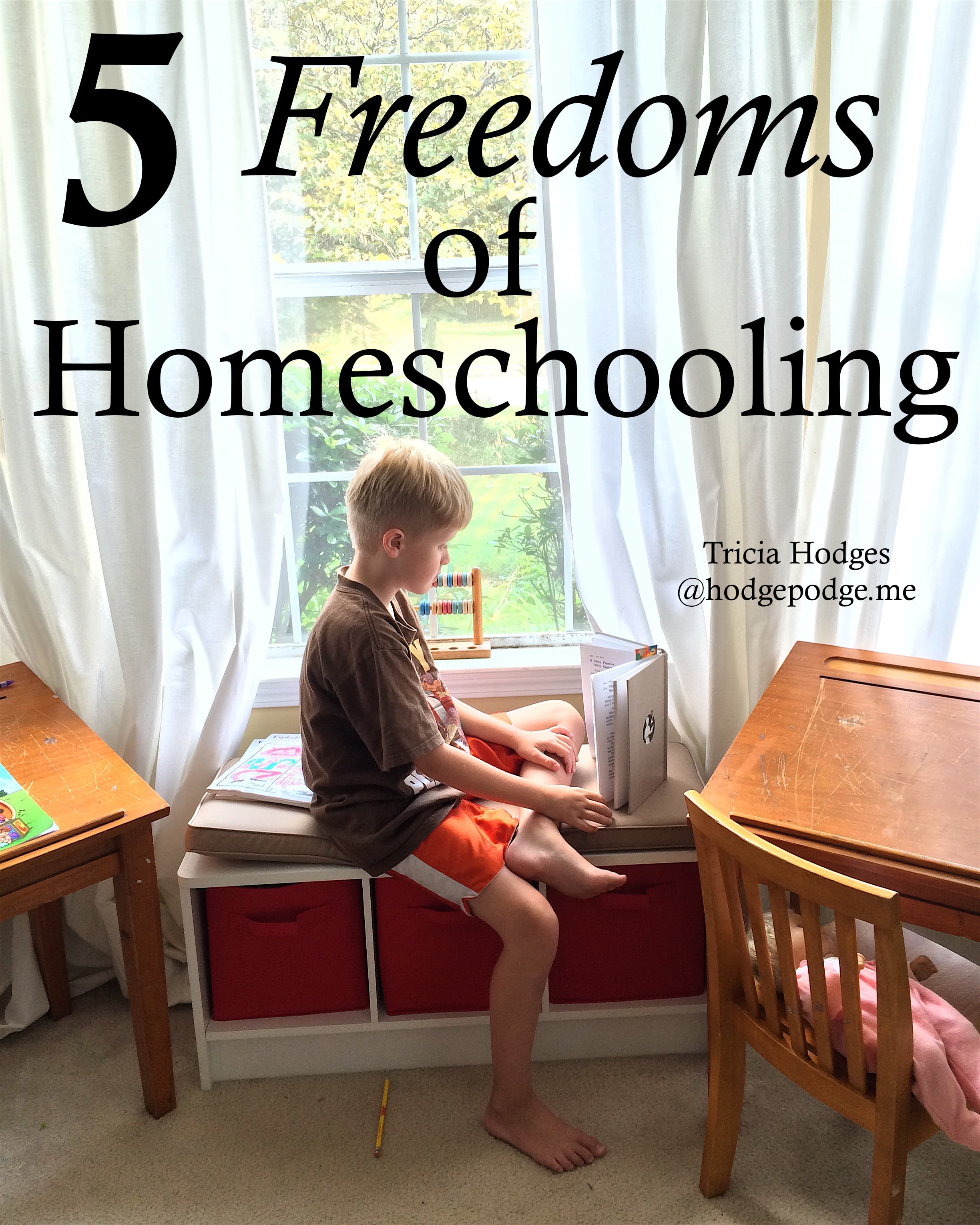 5 Freedoms of Homeschooling