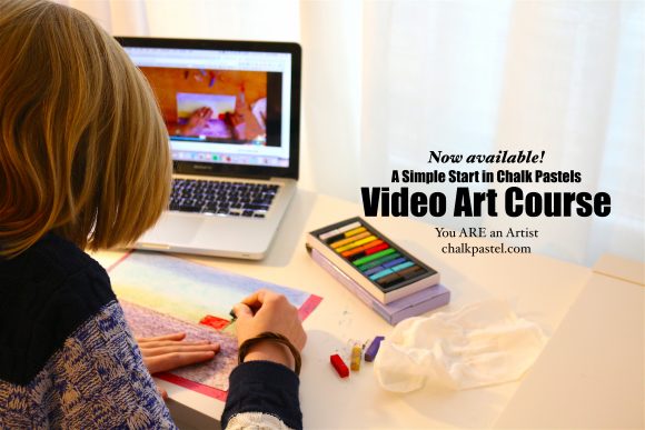 Chalk Pastel Art Techniques Video Art Course - You ARE an ARTiST!