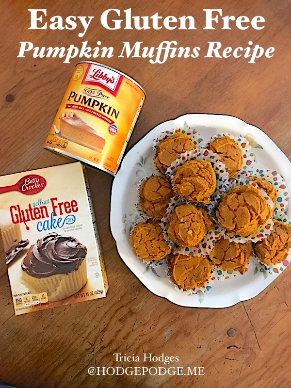 Pumpkin Spice Cake Mix Muffins