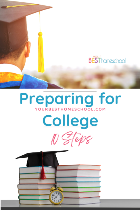 Overwhelmed with helping a child apply to college? You can do it without much stress! Here are 10 steps for preparing for college.