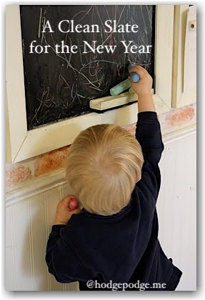 New Year Clean Slate for Day to Day Homeschooling