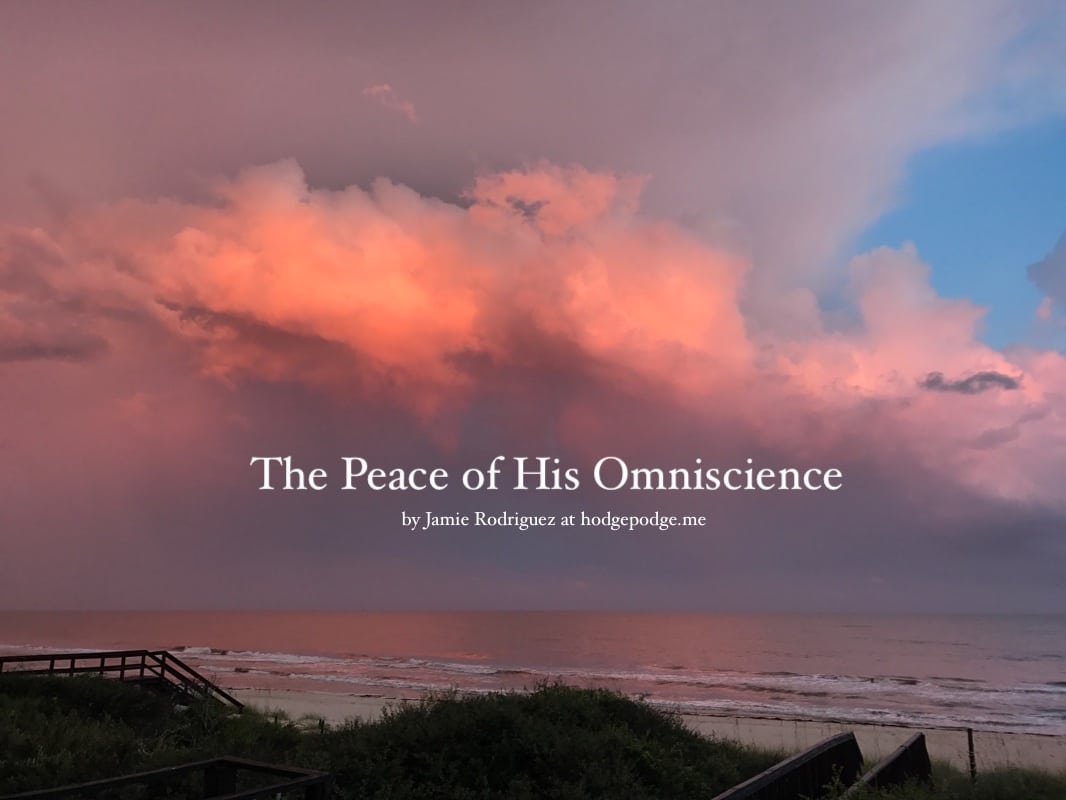 The Peace of His Omniscience
