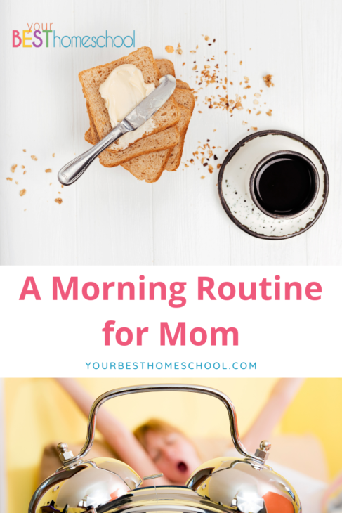 So what does a morning routine for mom look like day to day? This story starts early in marriage and continues in a homeschool mom series. 