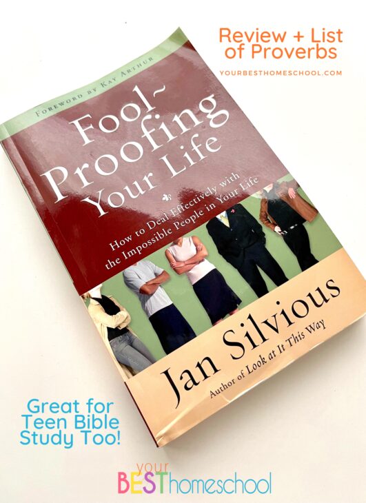 Just how do you go about foolproofing your life? Author Jan Silvious offers an excellent Biblical resource to encourage you in your relationships.