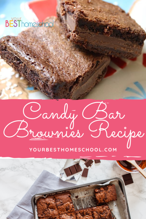 My cousin Jessica shared her special Candy Bar Brownies recipe with us over the holidays. You will love these!