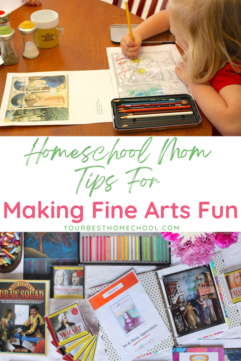 Homeschool Fine Arts Curriculum for Grades 1-12 - You ARE an ARTiST!