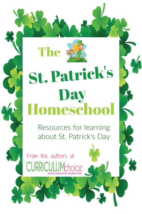 St. Patrick's Day Homeschool resources