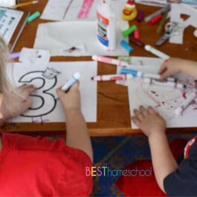 Planning Preschool Activities for Your Homeschool Year