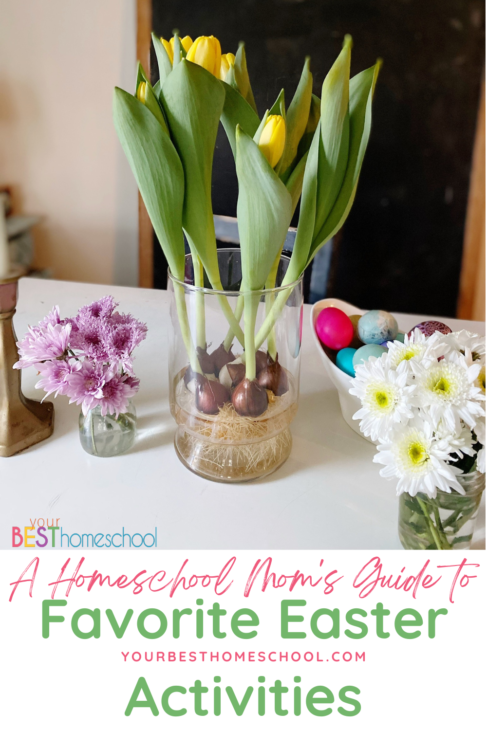 I've gathered all our favorite and most memorable Easter activities for kids. From recipes, art lessons and nature studies to crafts and a Lenten countdown, these meaningful learning opportunities are a homeschool mom's guide. 