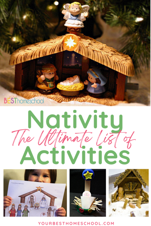 In this ultimate list of nativity homeschool activities, you will find many nativity resources, nativity sets, nativity books, nativity printables and more.